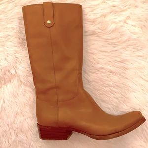 JIMMY CHOO Cowboy Tan Boots